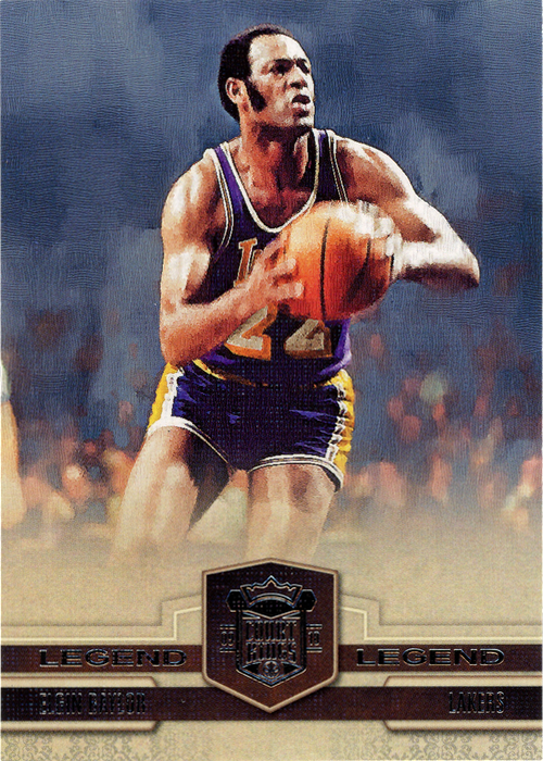 Elgin Baylor trading card