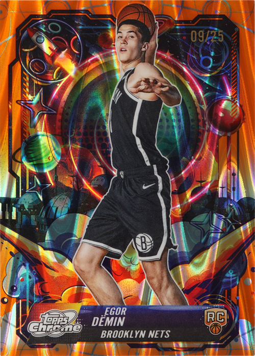 Egor Dëmin trading card