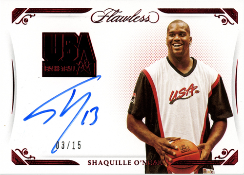Shaquille O'Neal trading card