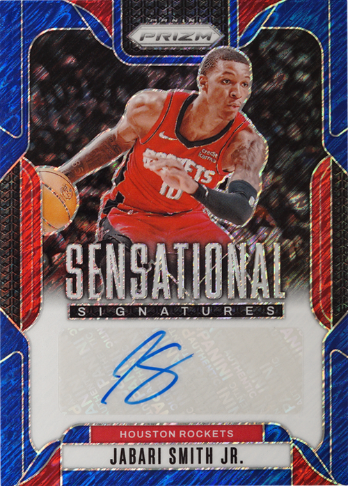 Jabari Smith Jr. trading card