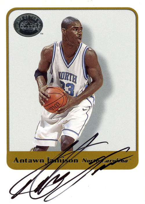 Antawn Jamison trading card