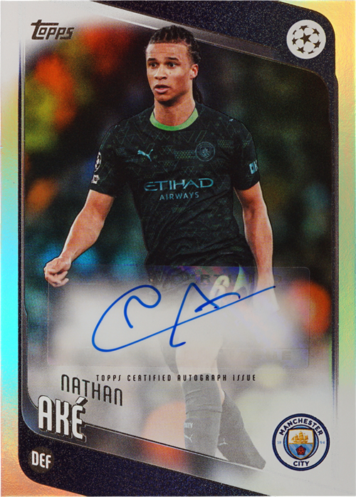 Nathan Aké trading card