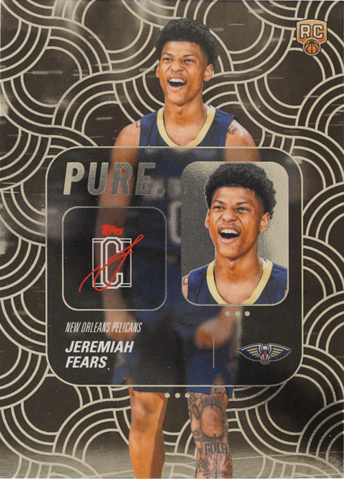 Jeremiah Fears trading card