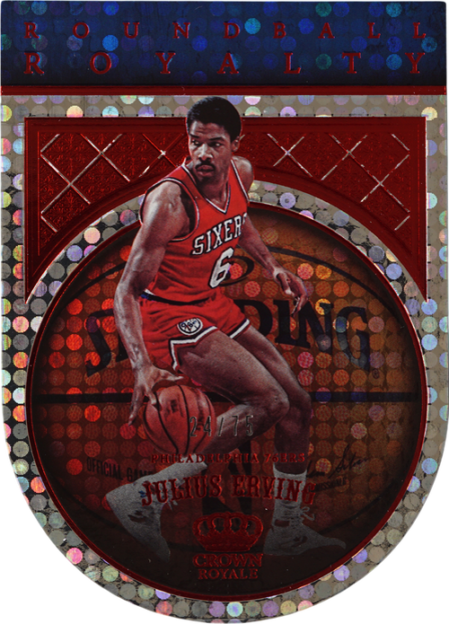 Julius Erving trading card