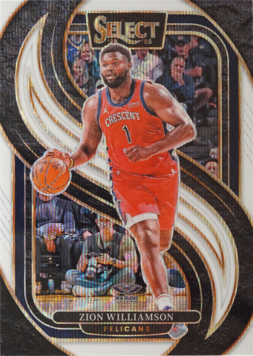 Zion Williamson trading card