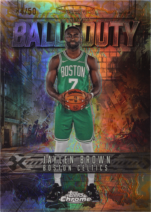 Jaylen Brown trading card