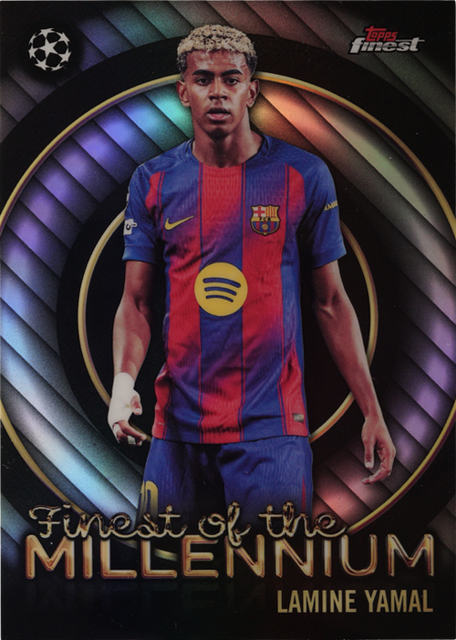 Lamine Yamal trading card