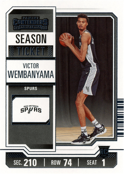 Victor Wembanyama trading card