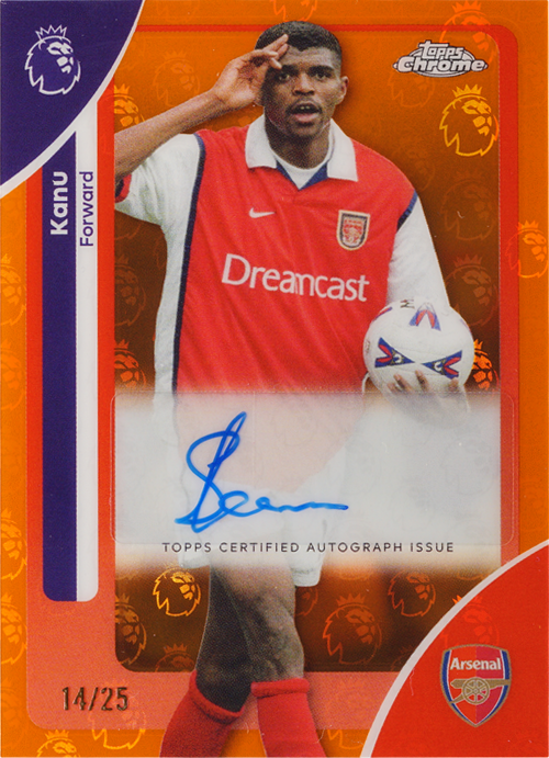 Kanu trading card