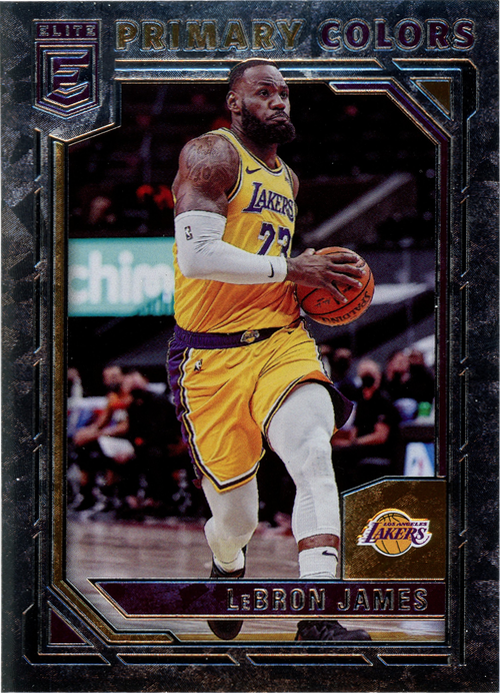 LeBron James trading card