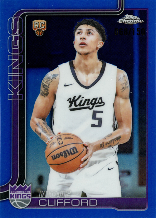 Nique Clifford trading card