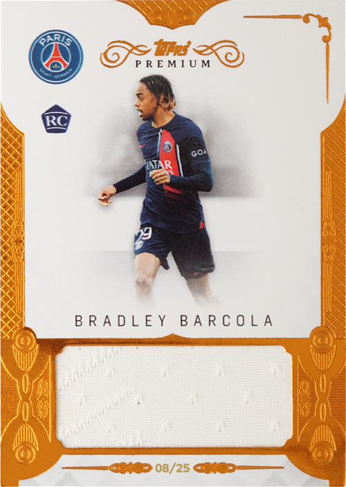 Bradley Barcola trading card