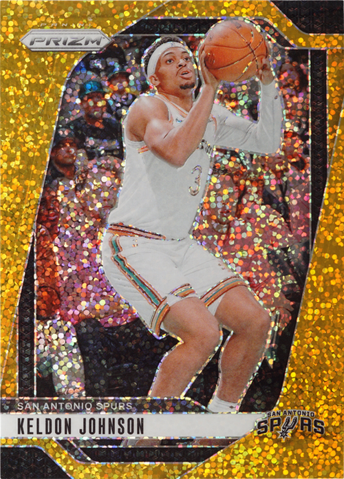 Keldon Johnson trading card