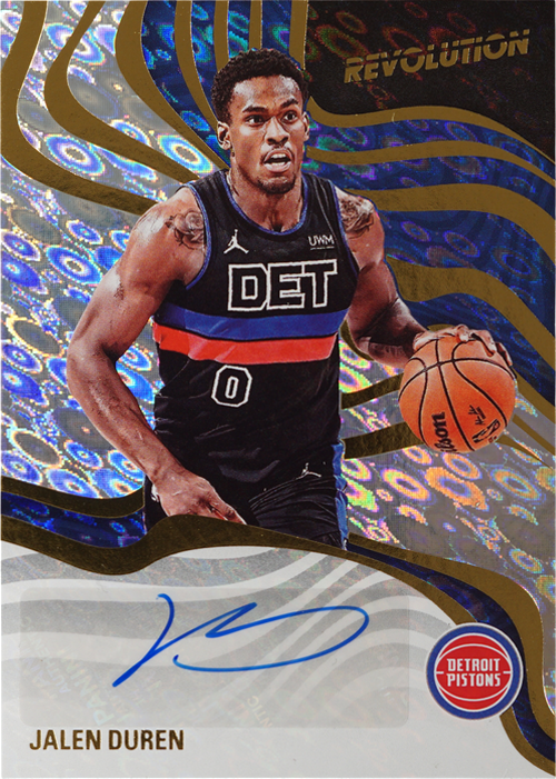 Jalen Duren trading card