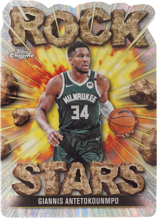 Giannis Antetokounmpo trading card
