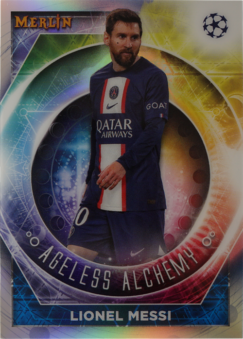 Lionel Messi trading card