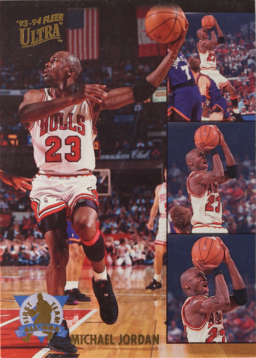 Michael Jordan trading card