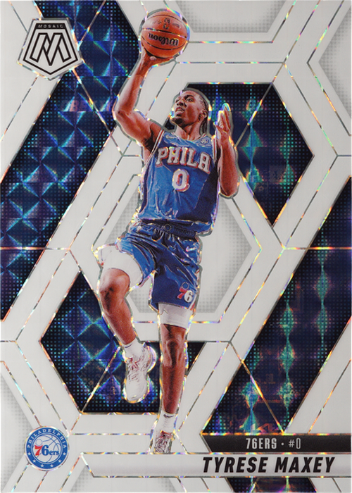 Tyrese Maxey trading card