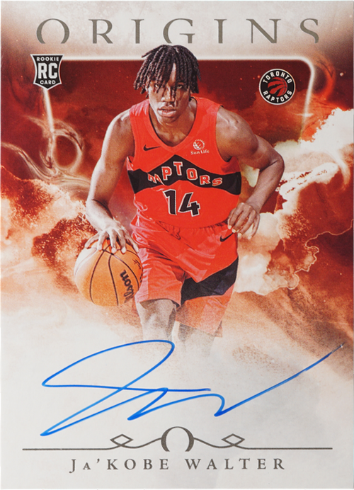 Ja'Kobe Walter trading card