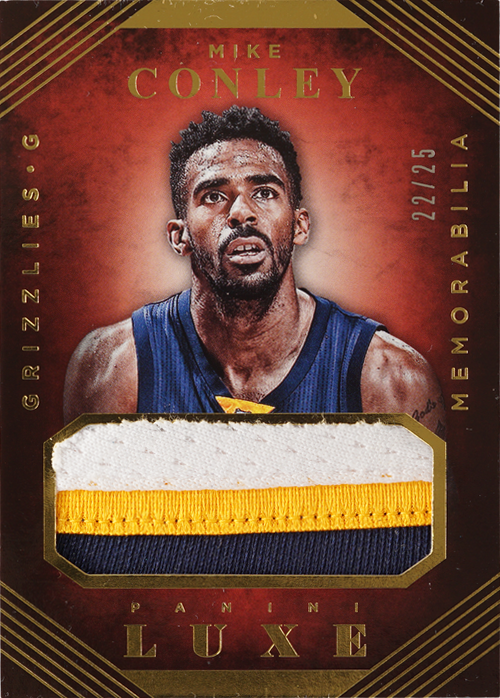 Mike Conley trading card
