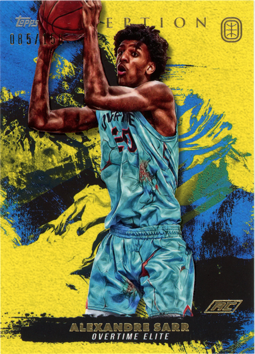 Alexandre Sarr trading card