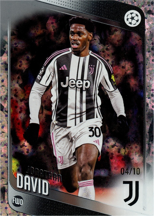 Jonathan David trading card