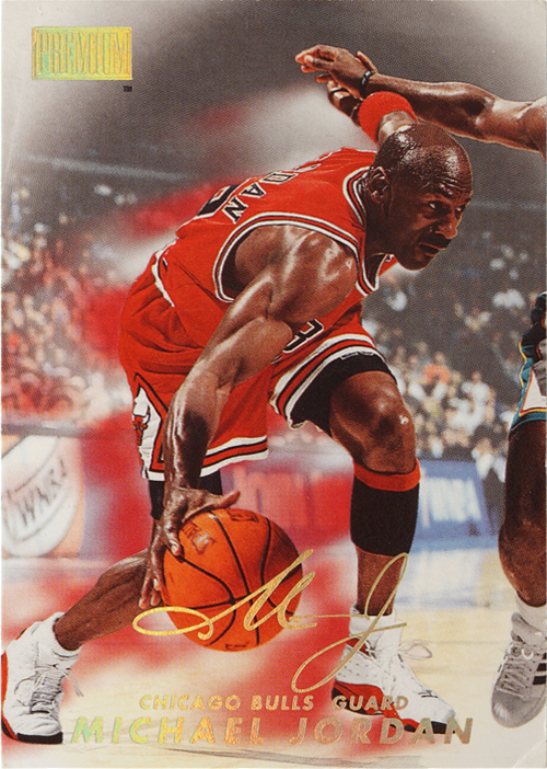 Michael Jordan trading card