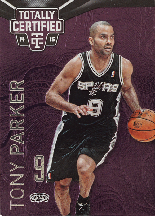 Tony Parker trading card