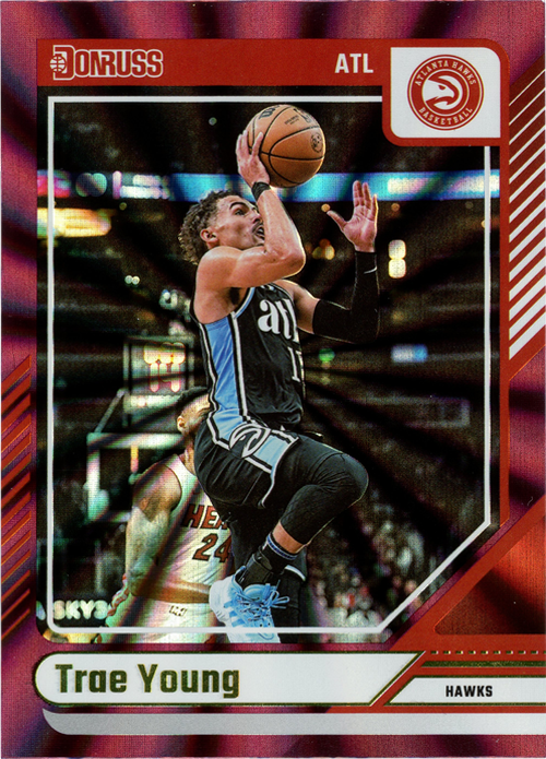 Trae Young trading card