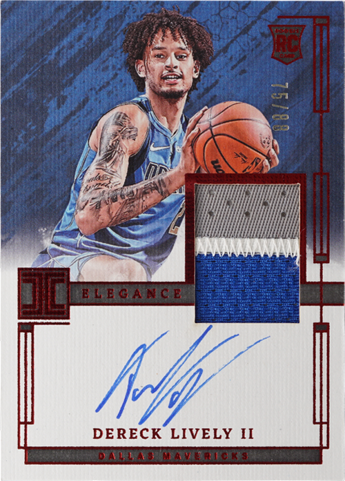 Dereck Lively II trading card