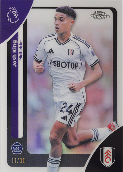 Josh King trading card