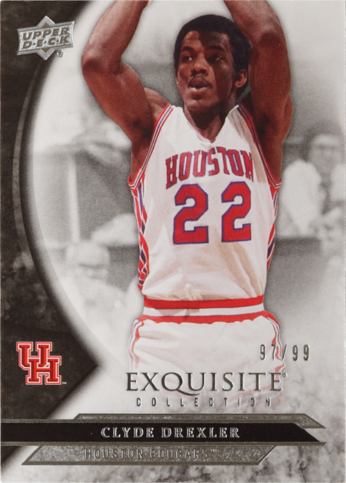Clyde Drexler trading card