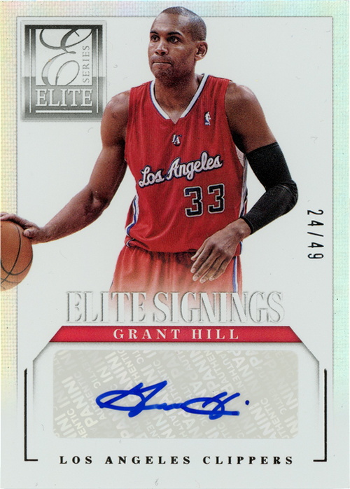 Grant Hill trading card