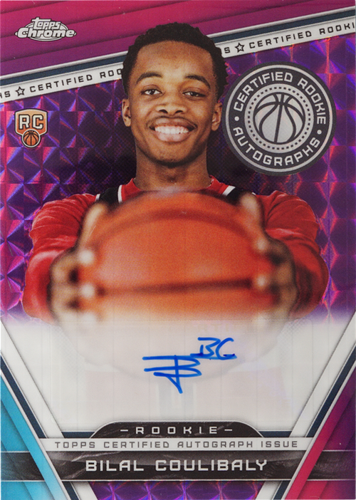 Bilal Coulibaly trading card