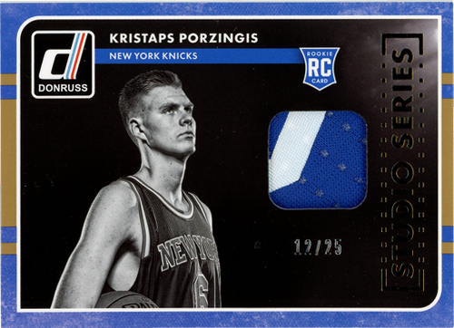 Kristaps Porzingis trading card