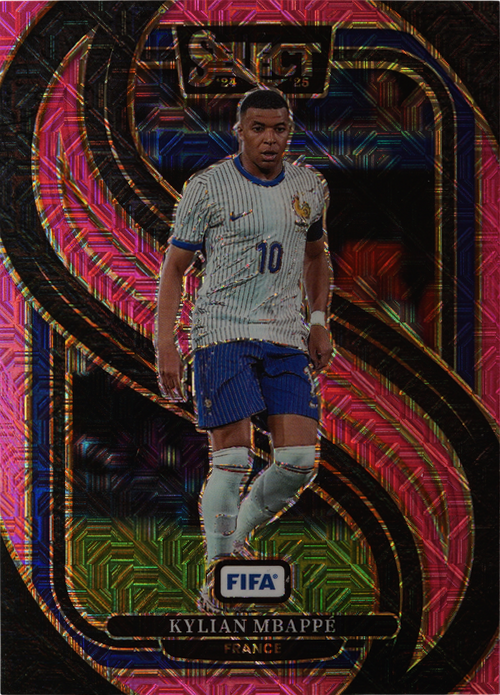 Kylian Mbappe trading card