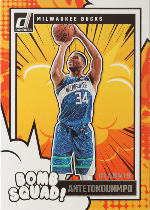 Giannis Antetokounmpo trading card