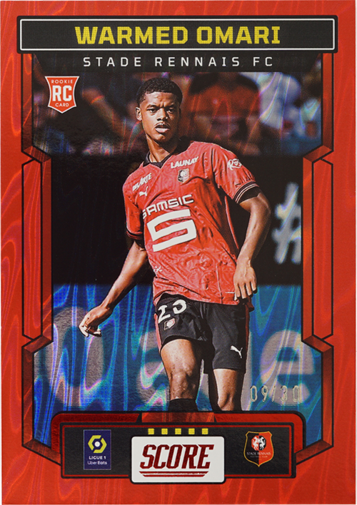 Warmed Omari trading card