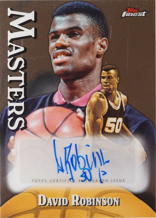 David Robinson trading card