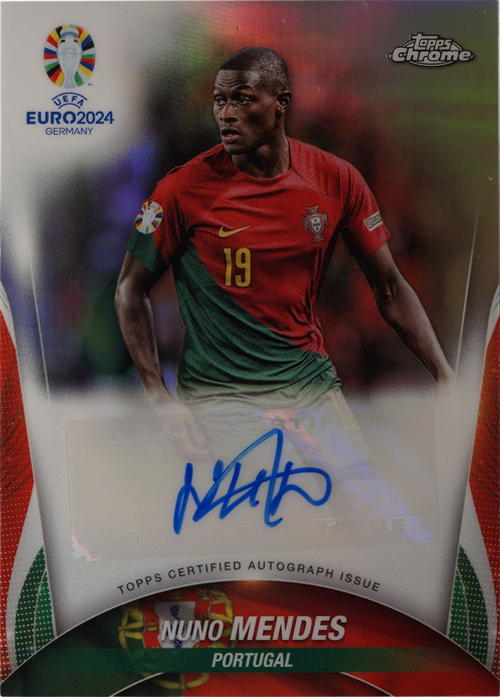 Nuno Mendes trading card