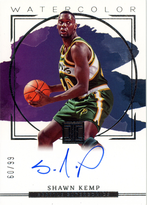 Shawn Kemp trading card