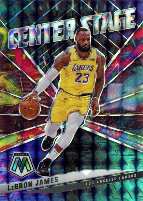 LeBron James trading card