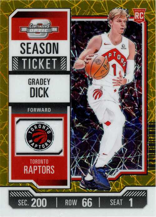 Gradey Dick trading card
