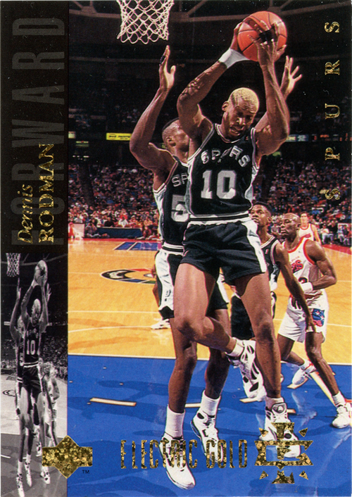 Dennis Rodman trading card