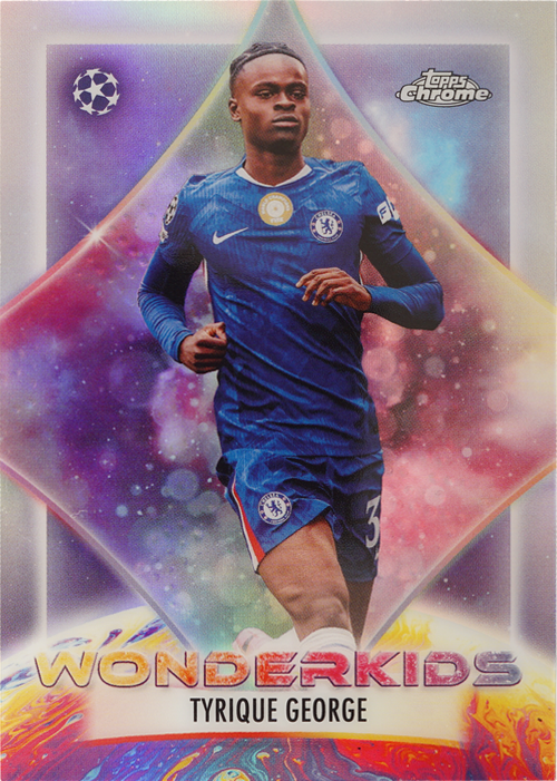 Tyrique George trading card