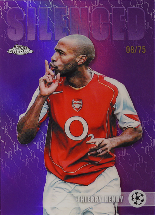 Thierry Henry trading card