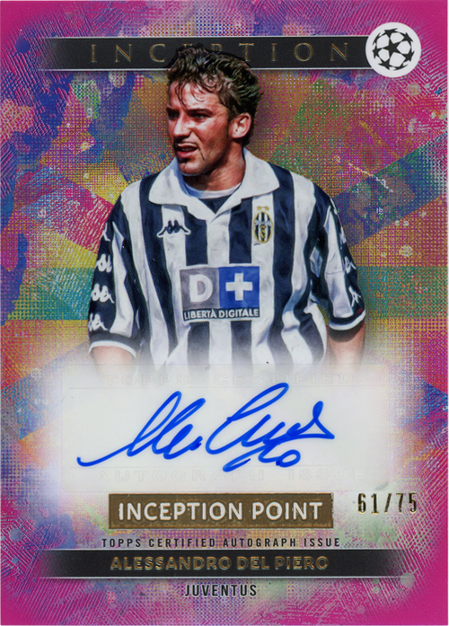 Alessandro Del Piero trading card