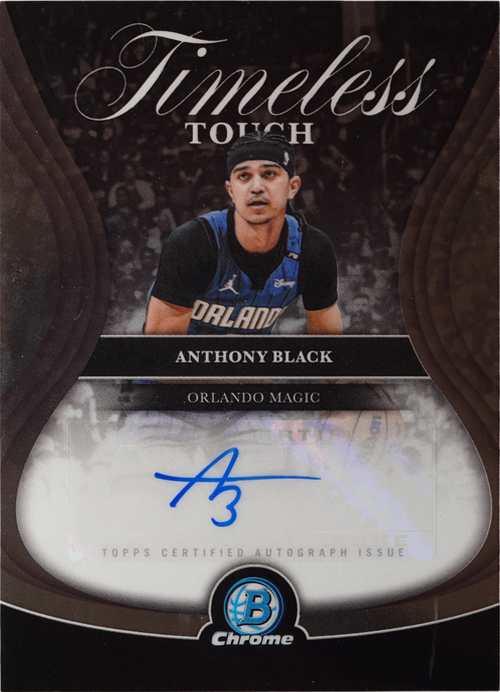 Anthony Black trading card