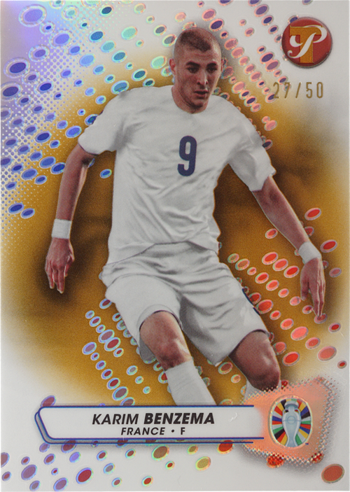 Karim Benzema trading card