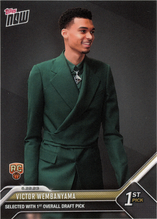 Victor Wembanyama trading card
